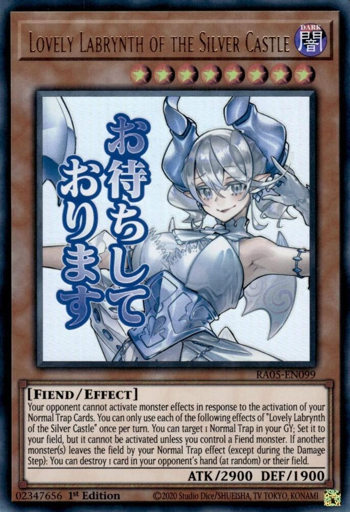 Image for Lovely Labrynth of the Silver Castle (RA05-EN099) (Rarity Collection 5) - YuGiOh