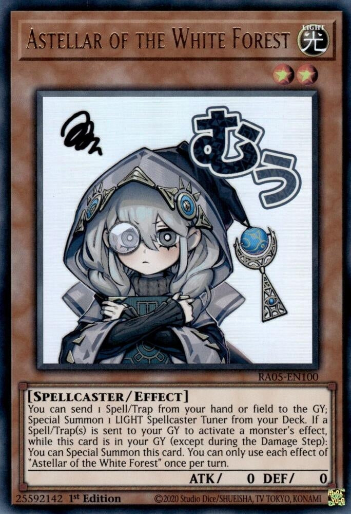 Image for Astellar of the White Forest (RA05-EN100) (Rarity Collection 5) - YuGiOh