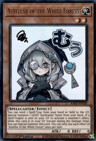 Image for Astellar of the White Forest (RA05-EN100) (Rarity Collection 5) - YuGiOh