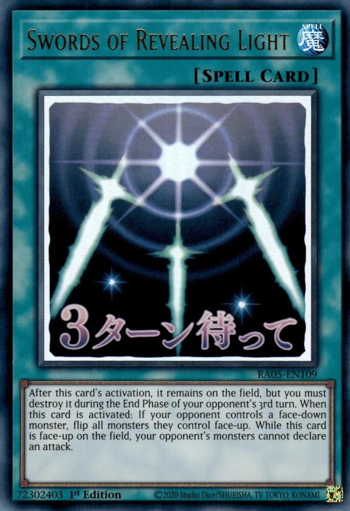 Image for Swords of Revealing Light (RA05-EN109) (Rarity Collection 5) - YuGiOh