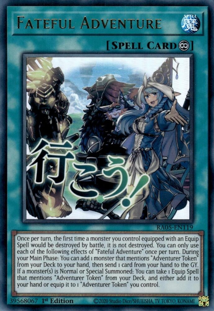 Image for Fateful Adventure (RA05-EN119) (Rarity Collection 5) - YuGiOh