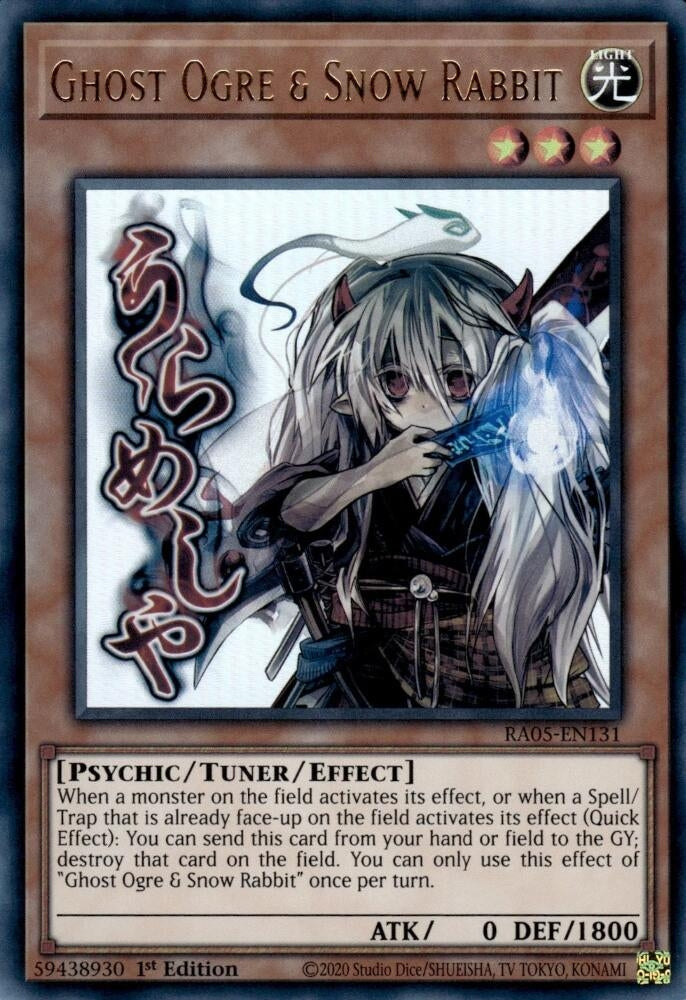 Image for Ghost Ogre & Snow Rabbit (RA05-EN131) (Rarity Collection 5) - YuGiOh