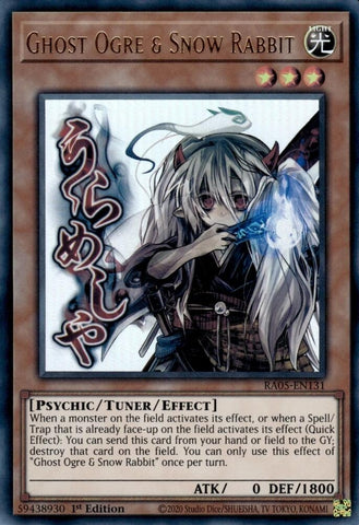 Image for Ghost Ogre & Snow Rabbit (RA05-EN131) (Rarity Collection 5) - YuGiOh
