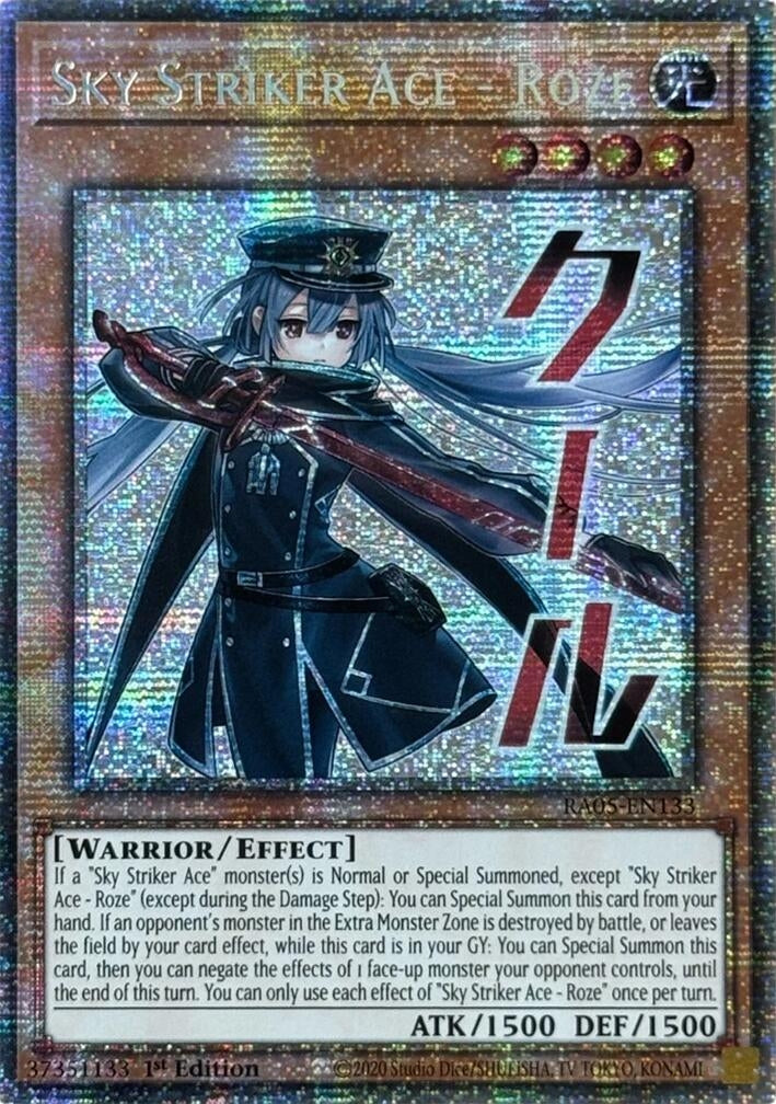 Image for Sky Striker Ace - Roze (Starlight Rare) (RA05-EN133) (Rarity Collection 5) - YuGiOh