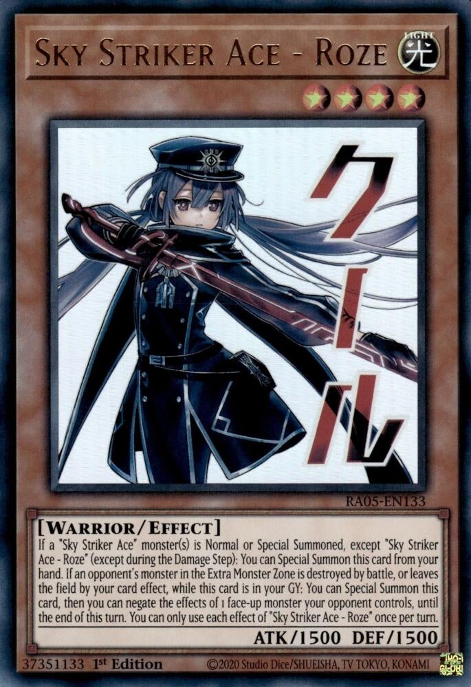 Image for Sky Striker Ace - Roze (RA05-EN133) (Rarity Collection 5) - YuGiOh