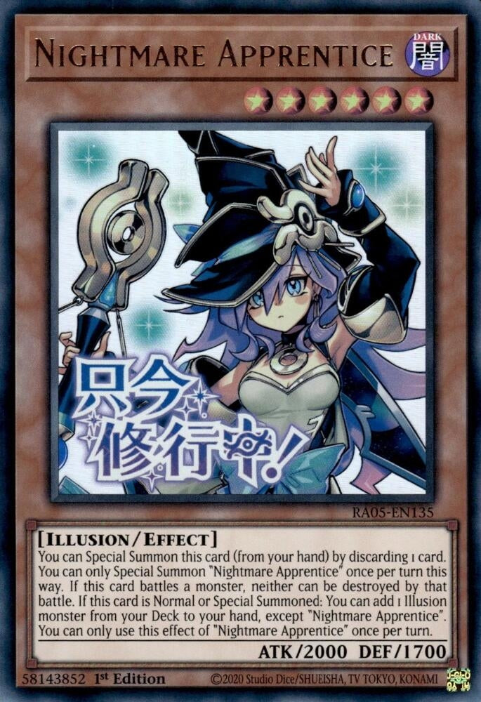 Image for Nightmare Apprentice (RA05-EN135) (Rarity Collection 5) - YuGiOh