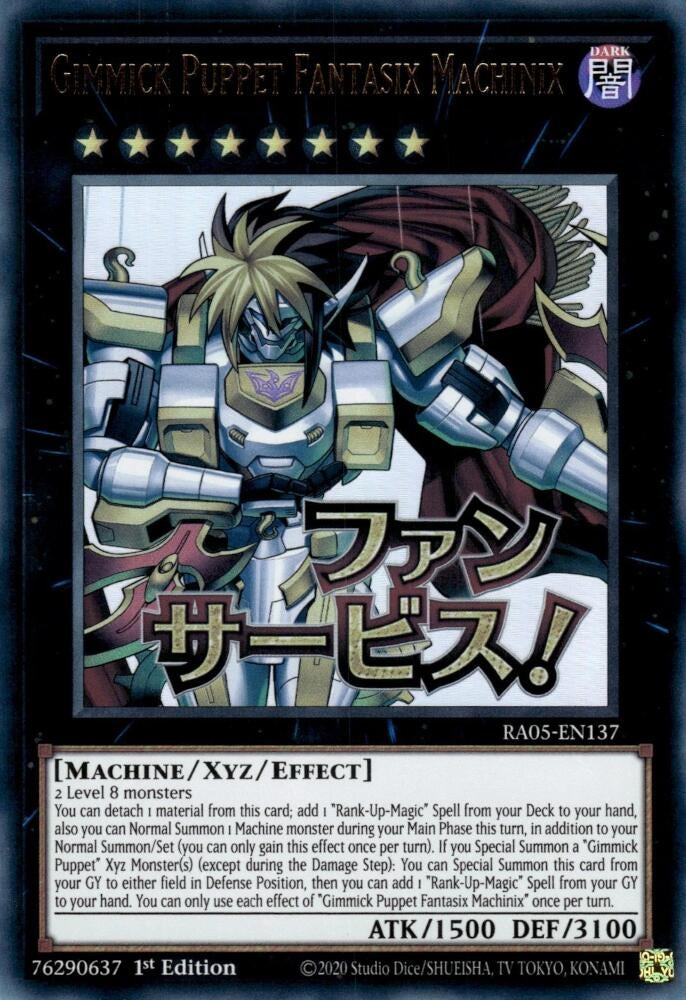 Image for Gimmick Puppet Fantasix Machinix (RA05-EN137) (Rarity Collection 5) - YuGiOh