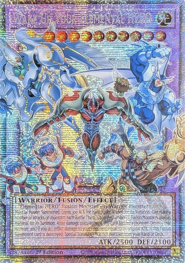 Image for Wake Up Your Elemental HERO (Starlight Rare) (RA05-EN142) (Rarity Collection 5) - YuGiOh