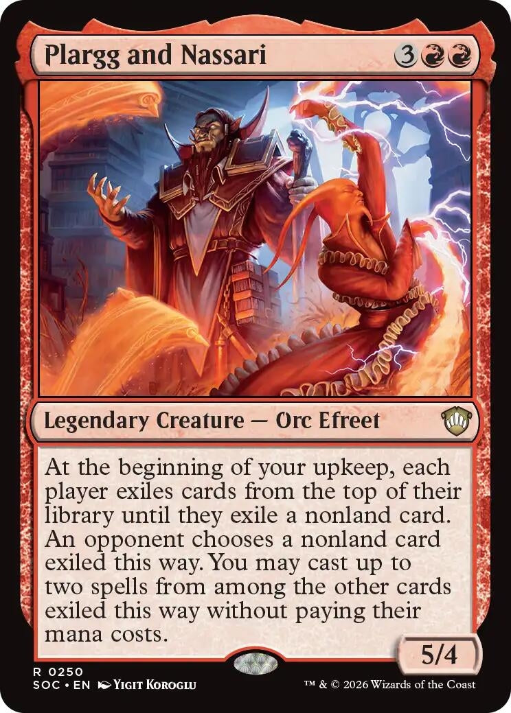 Image for Plargg and Nassari (250) (Secrets of Strixhaven) - Magic: The Gathering