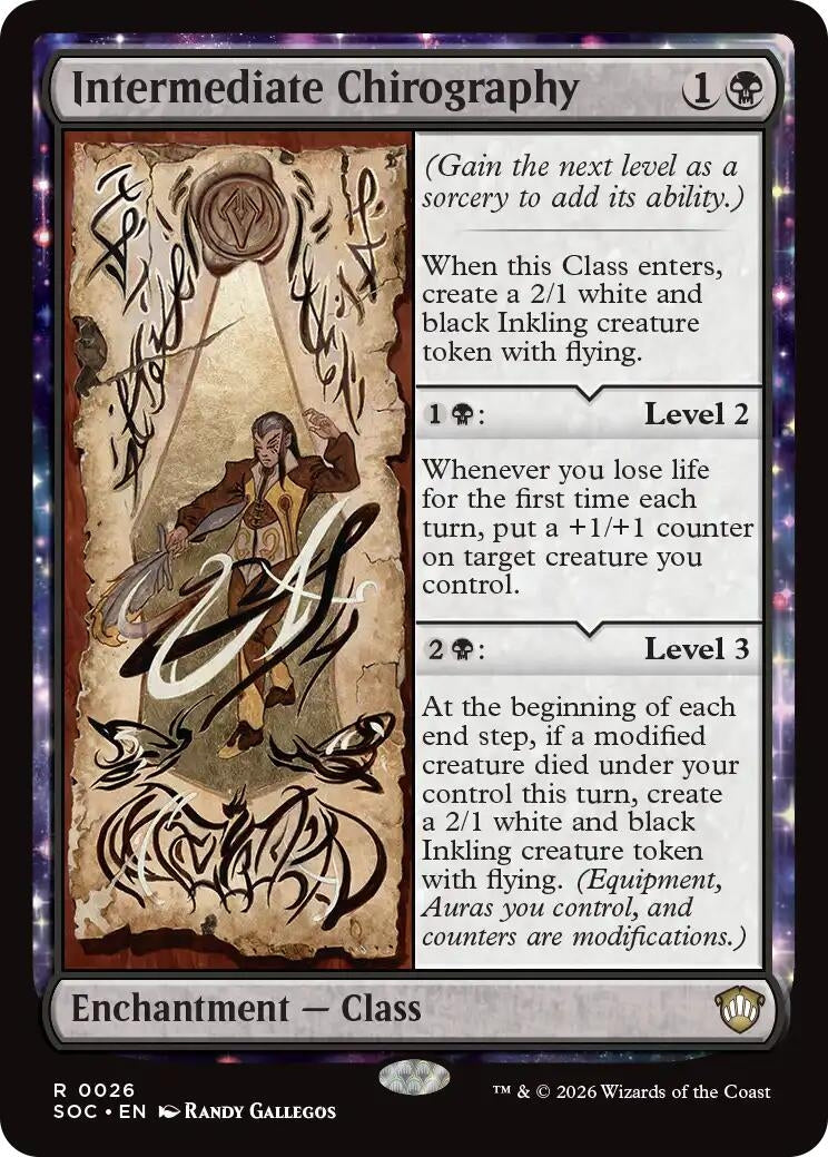 Image for Intermediate Chirography (26) (Secrets of Strixhaven) - Magic: The Gathering
