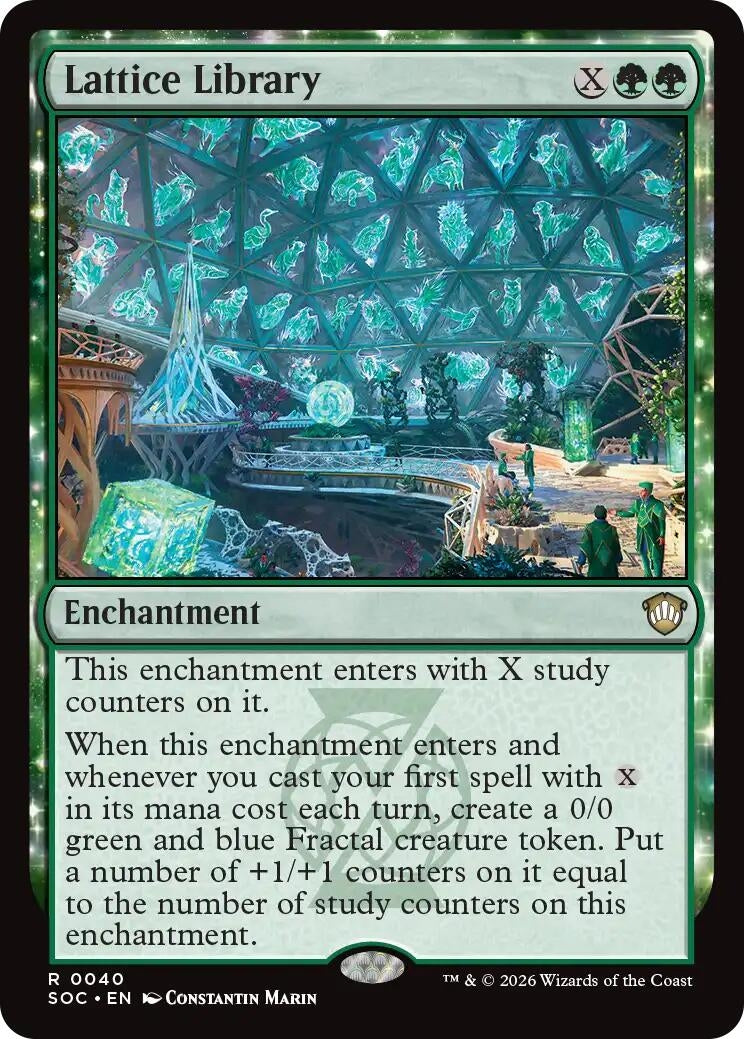Image for Lattice Library (40) (Secrets of Strixhaven) - Magic: The Gathering