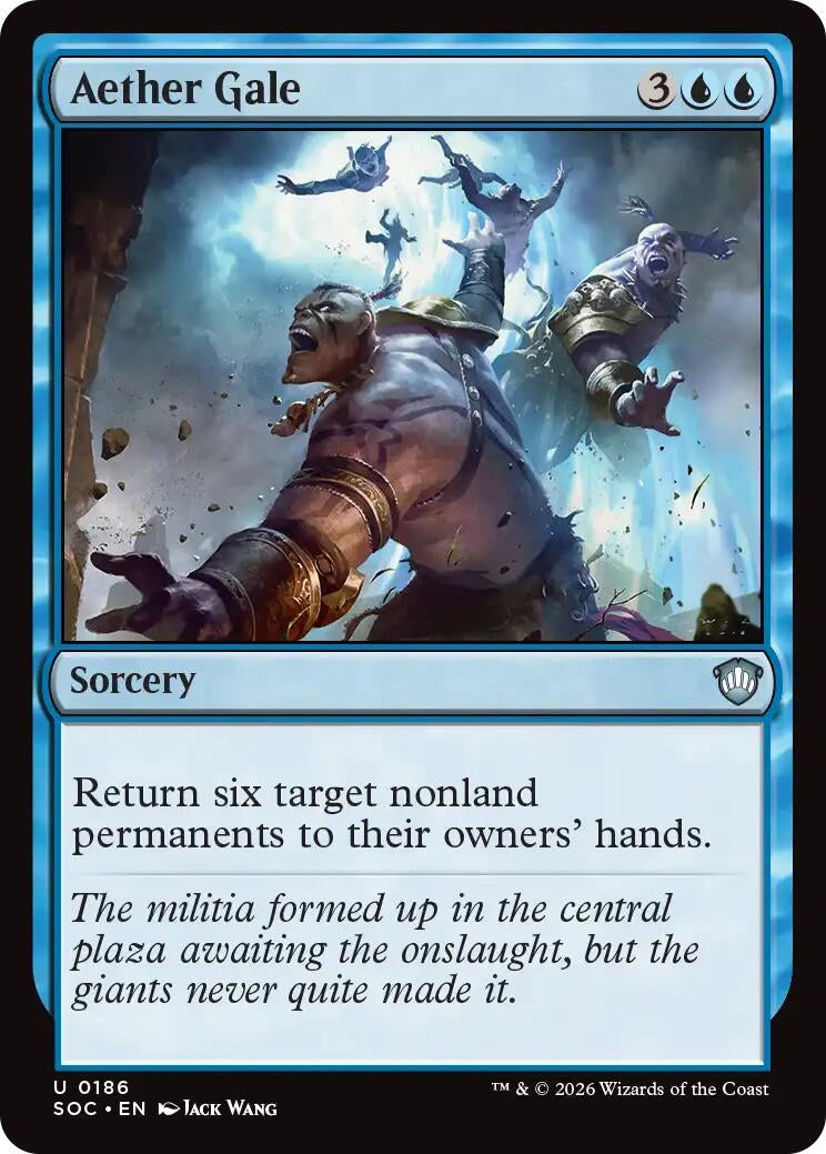 Image for Aether Gale (186) (Secrets of Strixhaven) - Magic: The Gathering