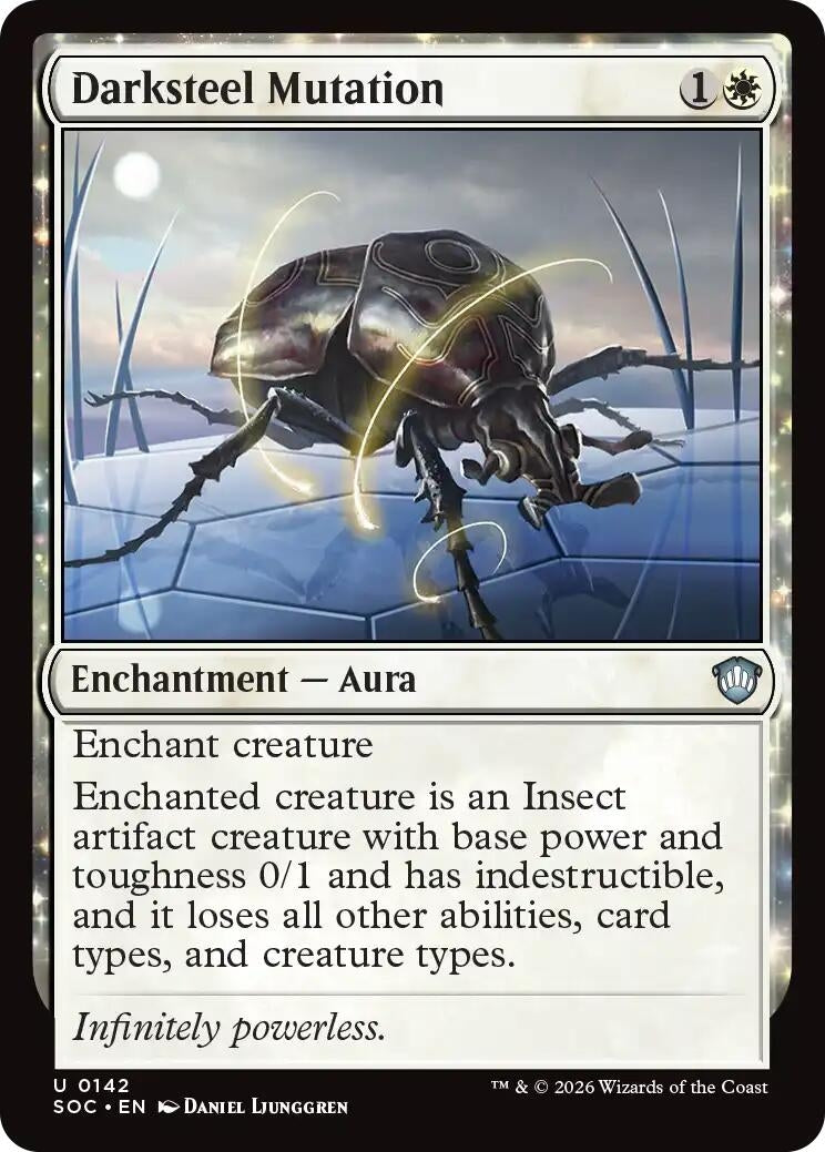 Image for Darksteel Mutation (142) (Secrets of Strixhaven) - Magic: The Gathering