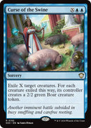 Image for Curse of the Swine (192) (Secrets of Strixhaven) - Magic: The Gathering