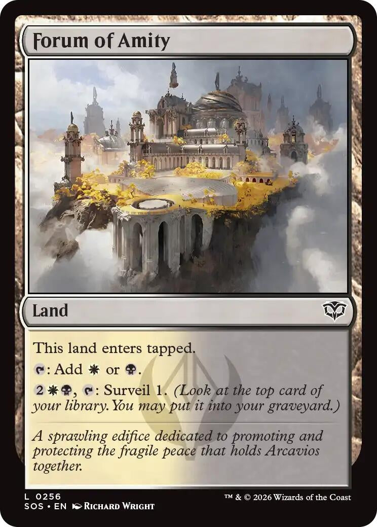 Image for Forum of Amity (256) (Secrets of Strixhaven) - Magic: The Gathering