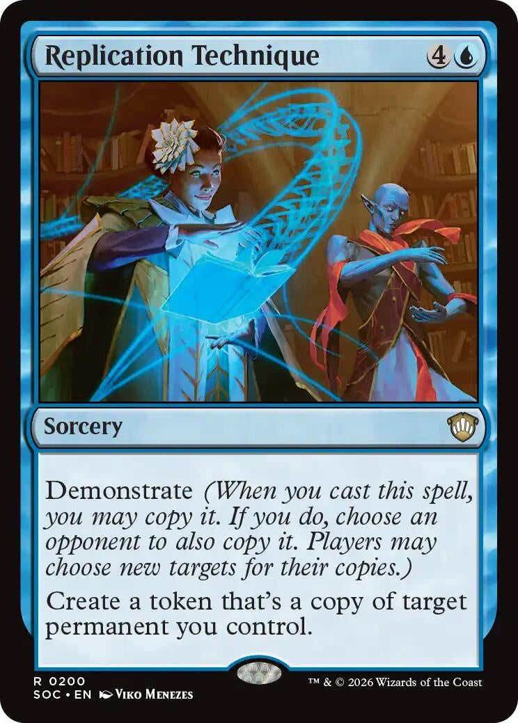 Image for Replication Technique (200) (Secrets of Strixhaven) - Magic: The Gathering