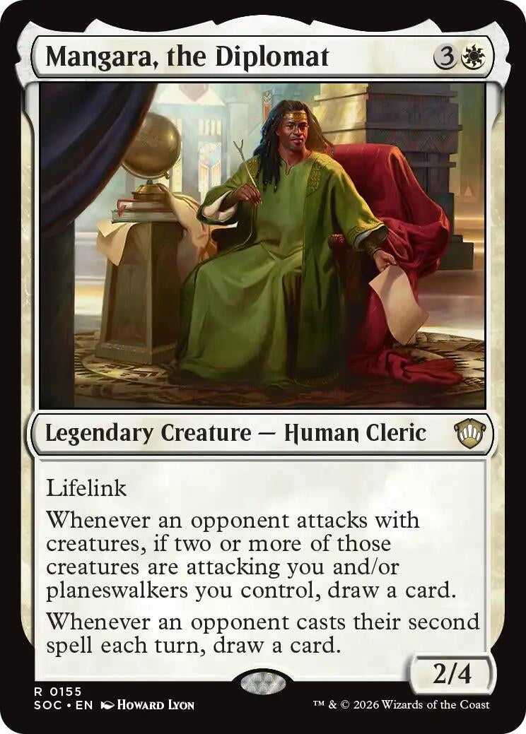 Image for Mangara, the Diplomat (155) (Secrets of Strixhaven) - Magic: The Gathering