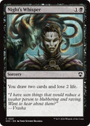 Image for Night's Whisper (221) (Secrets of Strixhaven) - Magic: The Gathering