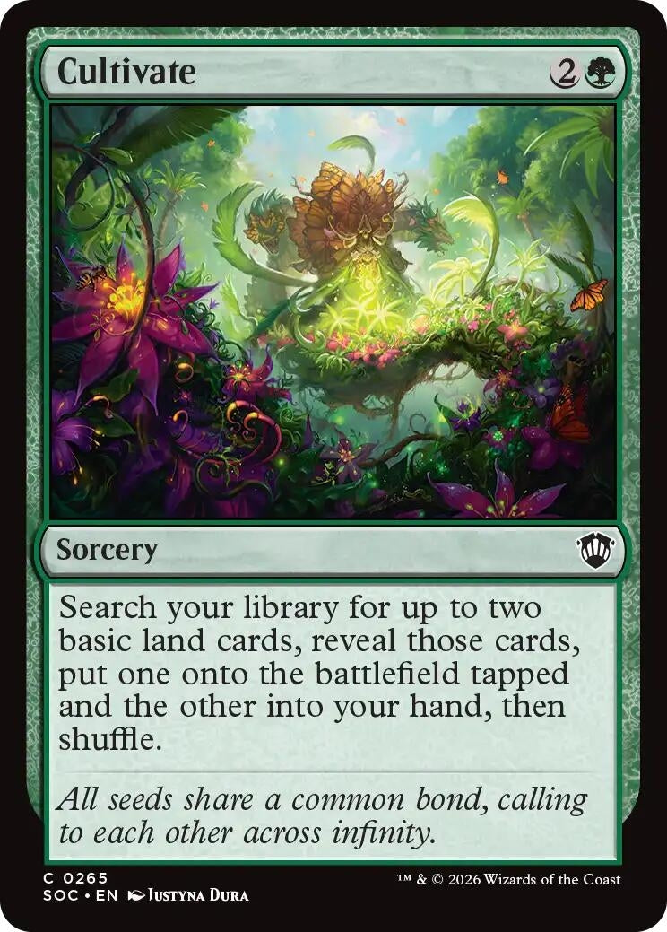 Image for Cultivate (265) (Secrets of Strixhaven) - Magic: The Gathering