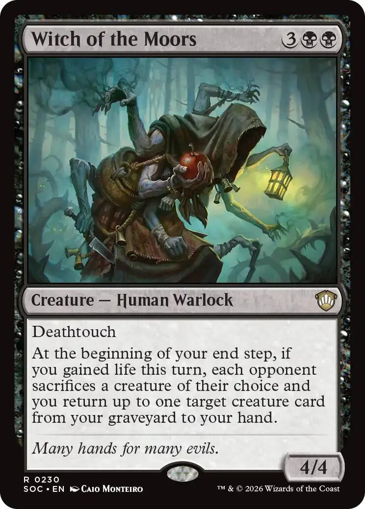 Image for Witch of the Moors (230) (Secrets of Strixhaven) - Magic: The Gathering