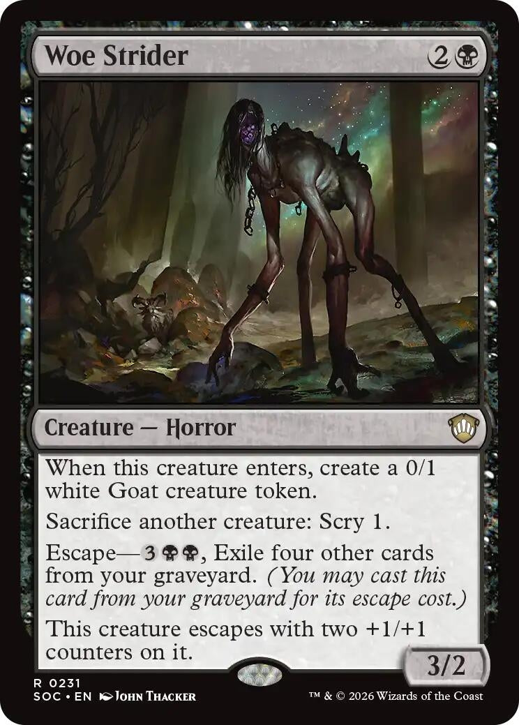 Image for Woe Strider (231) (Secrets of Strixhaven) - Magic: The Gathering