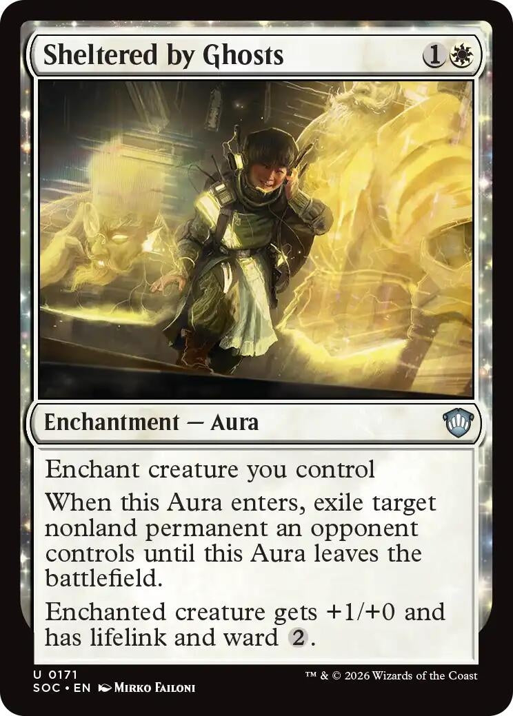 Image for Sheltered by Ghosts (171) (Secrets of Strixhaven) - Magic: The Gathering