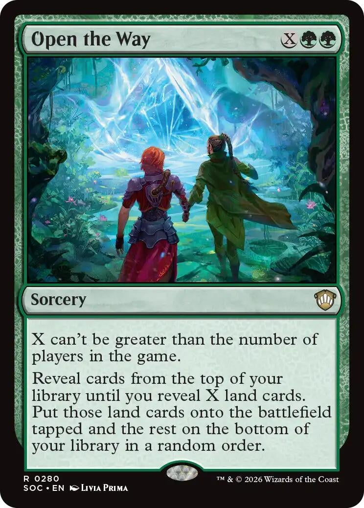Image for Open the Way (280) (Secrets of Strixhaven) - Magic: The Gathering