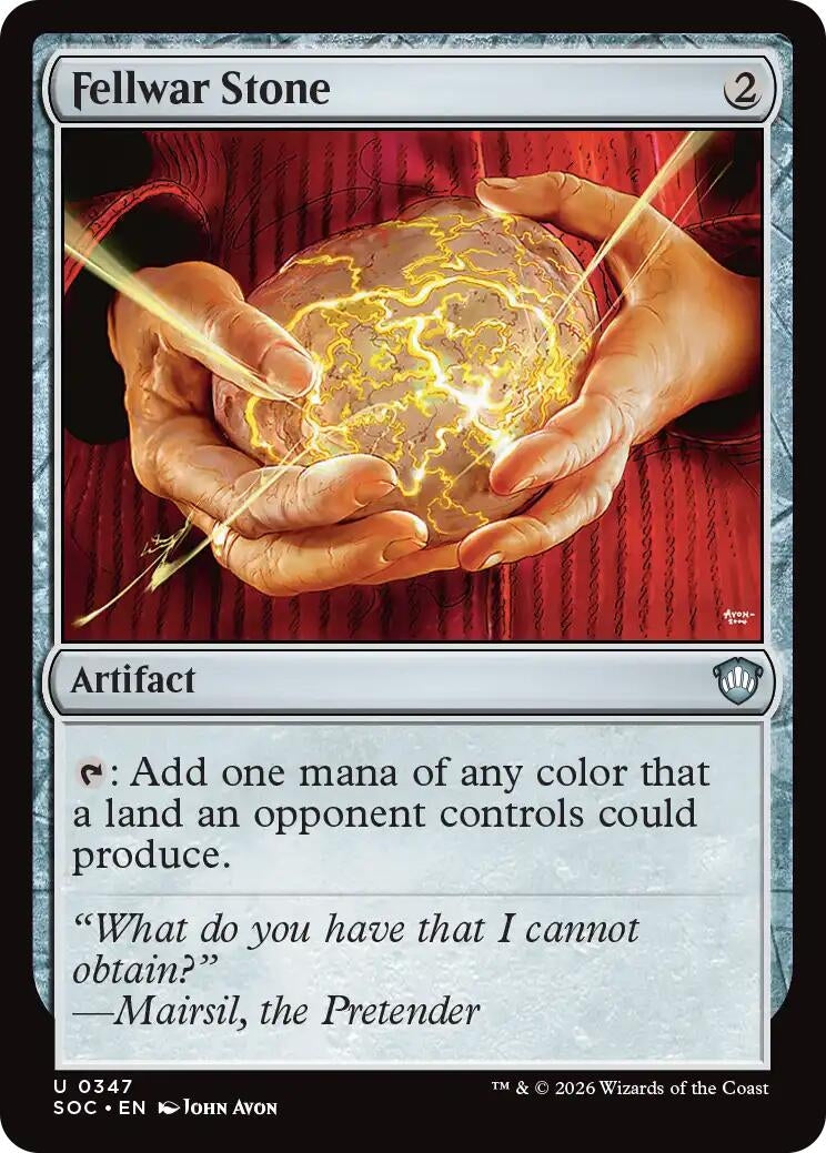 Image for Fellwar Stone (347) (Secrets of Strixhaven) - Magic: The Gathering