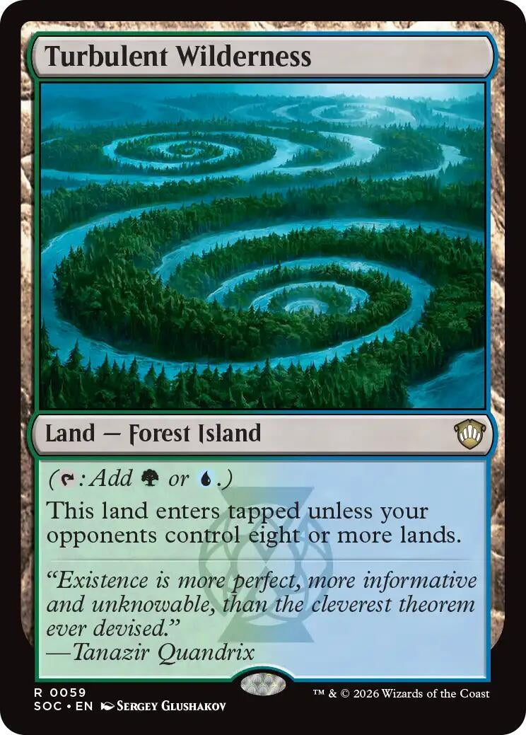 Image for Turbulent Wilderness (59) (Secrets of Strixhaven) - Magic: The Gathering
