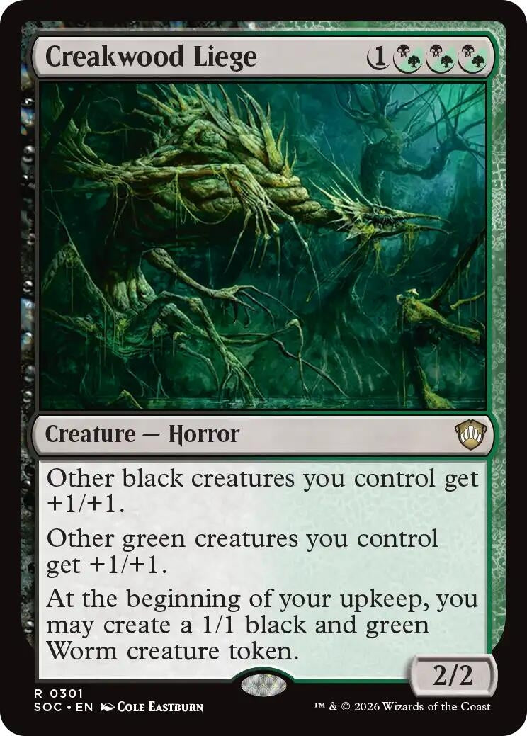 Image for Creakwood Liege (301) (Secrets of Strixhaven) - Magic: The Gathering