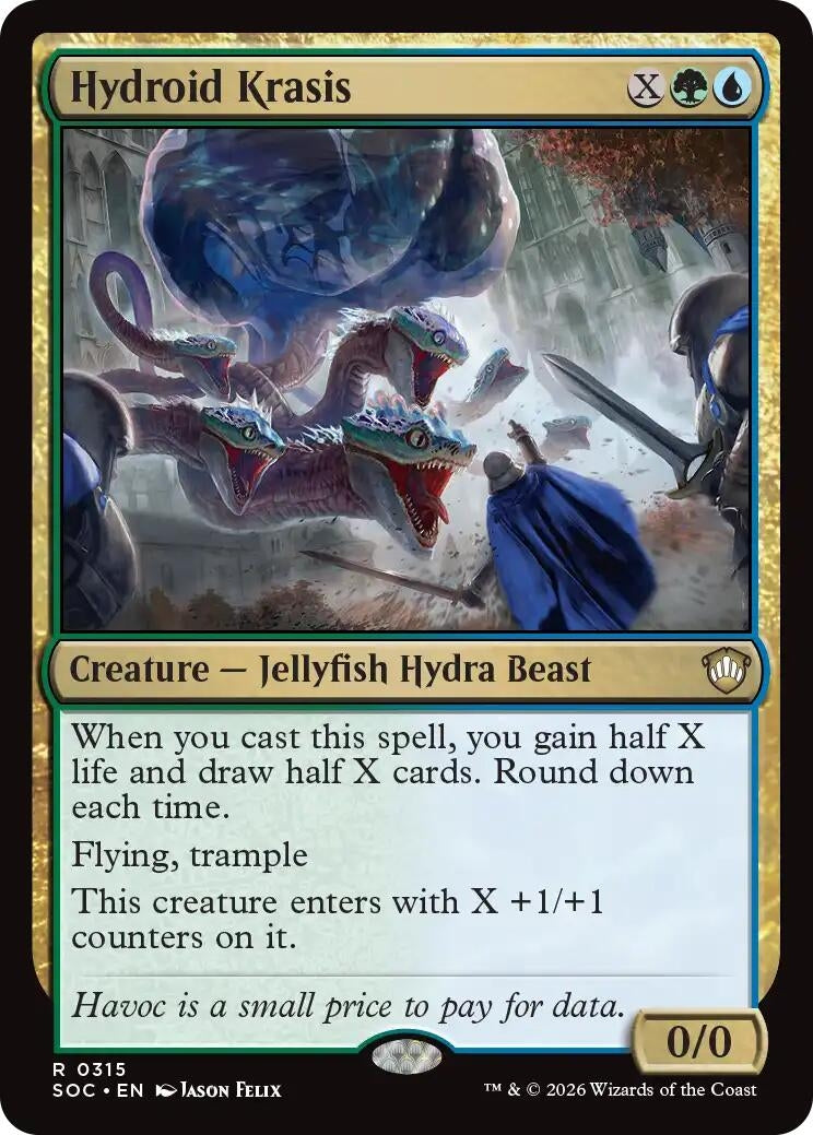 Image for Hydroid Krasis (315) (Secrets of Strixhaven) - Magic: The Gathering