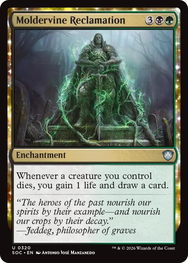 Image for Moldervine Reclamation (320) (Secrets of Strixhaven) - Magic: The Gathering