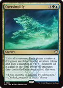 Image for Oversimplify (322) (Secrets of Strixhaven) - Magic: The Gathering