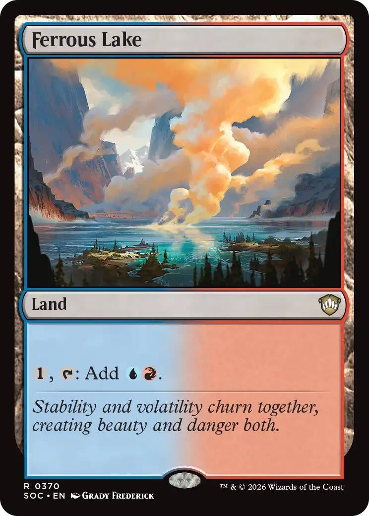 Image for Ferrous Lake (370) (Secrets of Strixhaven) - Magic: The Gathering