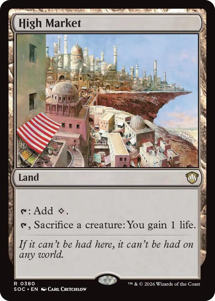 Image for High Market (380) (Secrets of Strixhaven) - Magic: The Gathering