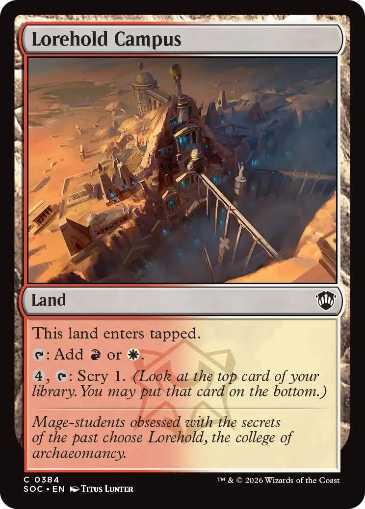 Image for Lorehold Campus (384) (Secrets of Strixhaven) - Magic: The Gathering