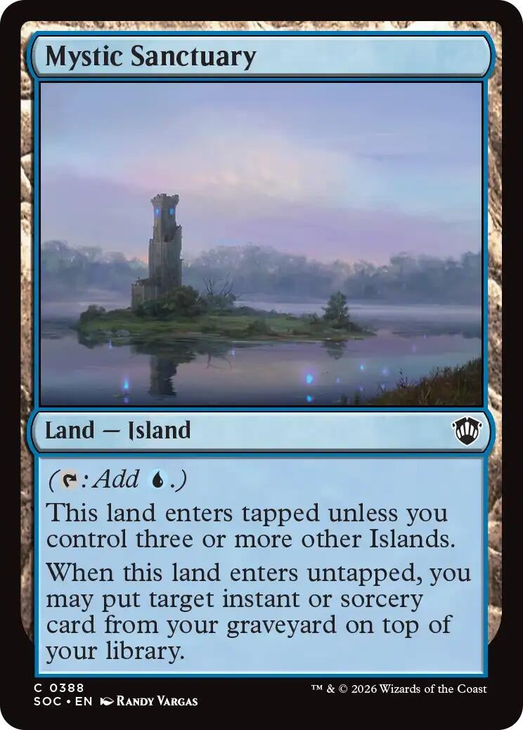 Image for Mystic Sanctuary (388) (Secrets of Strixhaven) - Magic: The Gathering