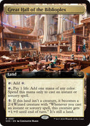 Image for Great Hall of the Biblioplex (Extended Art) (361) (Secrets of Strixhaven) - Magic: The Gathering