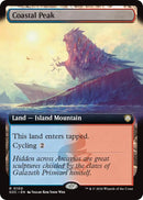 Image for Coastal Peak (Extended Art) (100) (Secrets of Strixhaven) - Magic: The Gathering