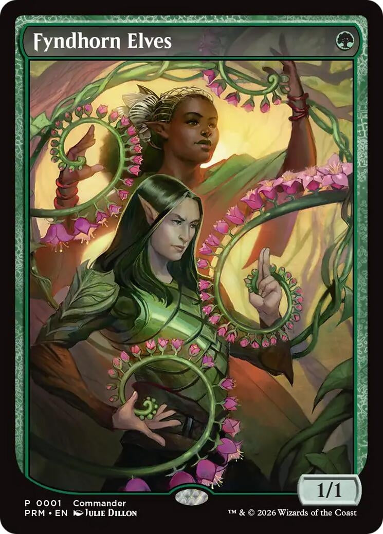 Image for Fyndhorn Elves (CommandFest 2026) (1) (MagicFest Cards) - Magic: The Gathering