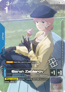 Image for Sarah Zabiarov (Store Tournament Winner Pack 04) (GD03-087) (Gundam Promotional Cards) - Gundam Card Game