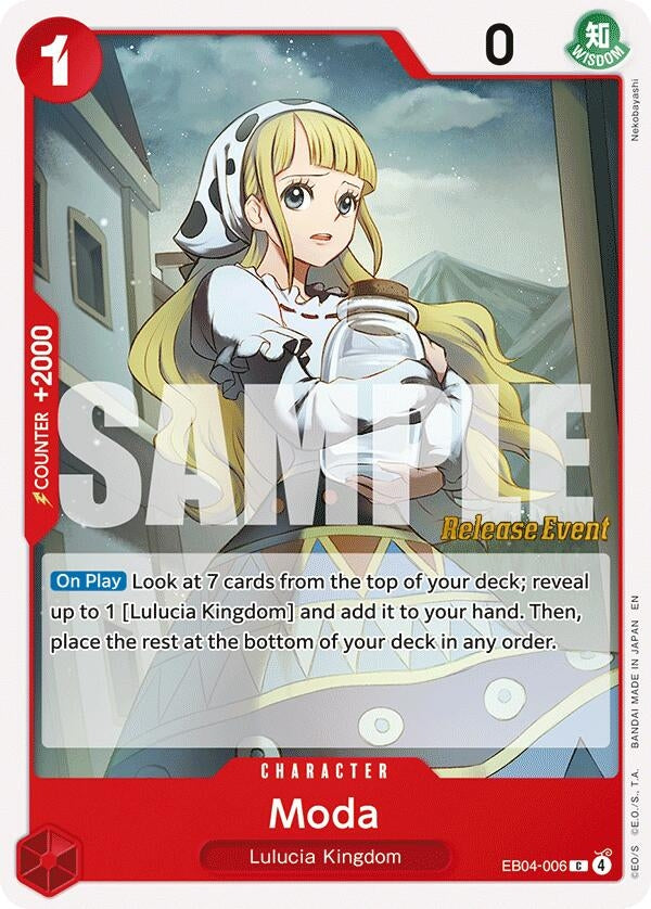 Image for Moda (EB04-006) (Adventure on Kami's Island Release Event Cards) - One Piece Card Game