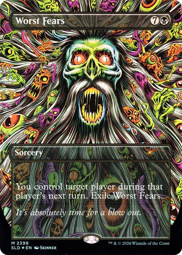 Image for Worst Fears (2398) (Secret Lair Drop Series) - Magic: The Gathering