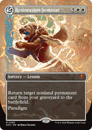 Image for Restoration Seminar (Borderless) (290) (Secrets of Strixhaven) - Magic: The Gathering