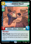 Image for Jendirian Valley - Refugee Freighter (18/84) (Twin Suns) - Star Wars: Unlimited