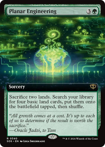 Image for Planar Engineering (Extended Art) (340) (Secrets of Strixhaven) - Magic: The Gathering