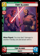Image for Fiery Alliance (25/84) (Twin Suns) - Star Wars: Unlimited