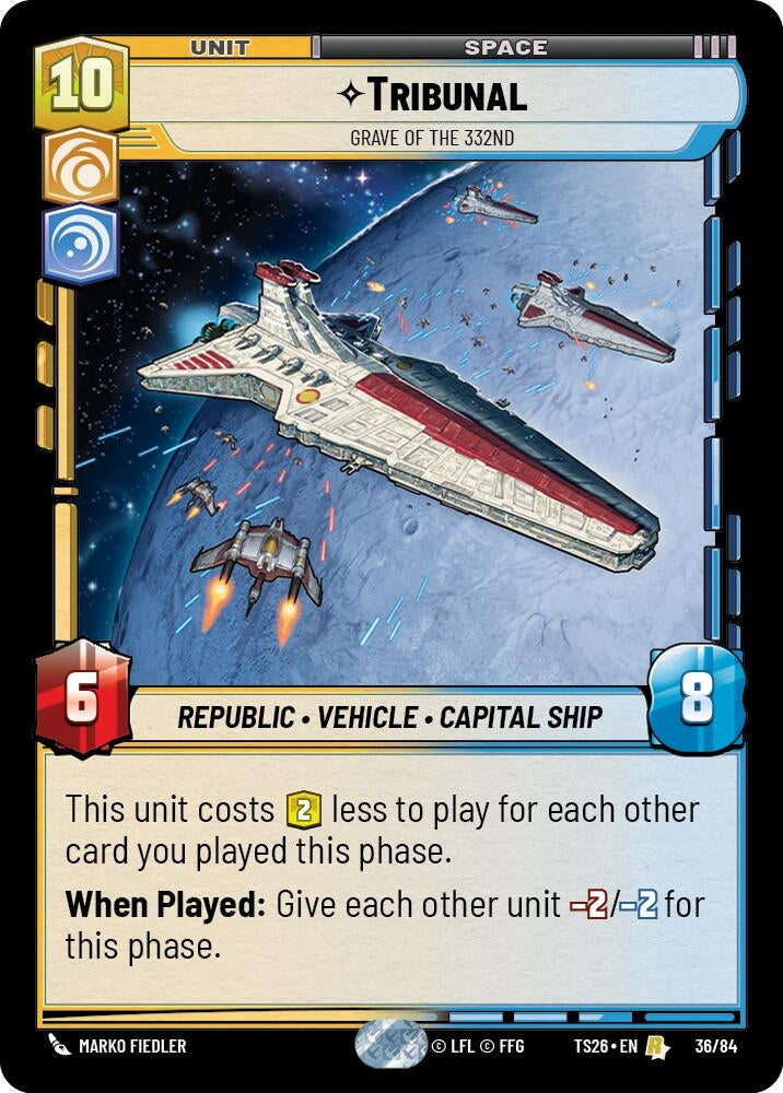 Image for Tribunal - Grave of the 32nd (36/84) (Twin Suns) - Star Wars: Unlimited