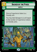 Image for Backed by the Pykes (58/84) (Twin Suns) - Star Wars: Unlimited