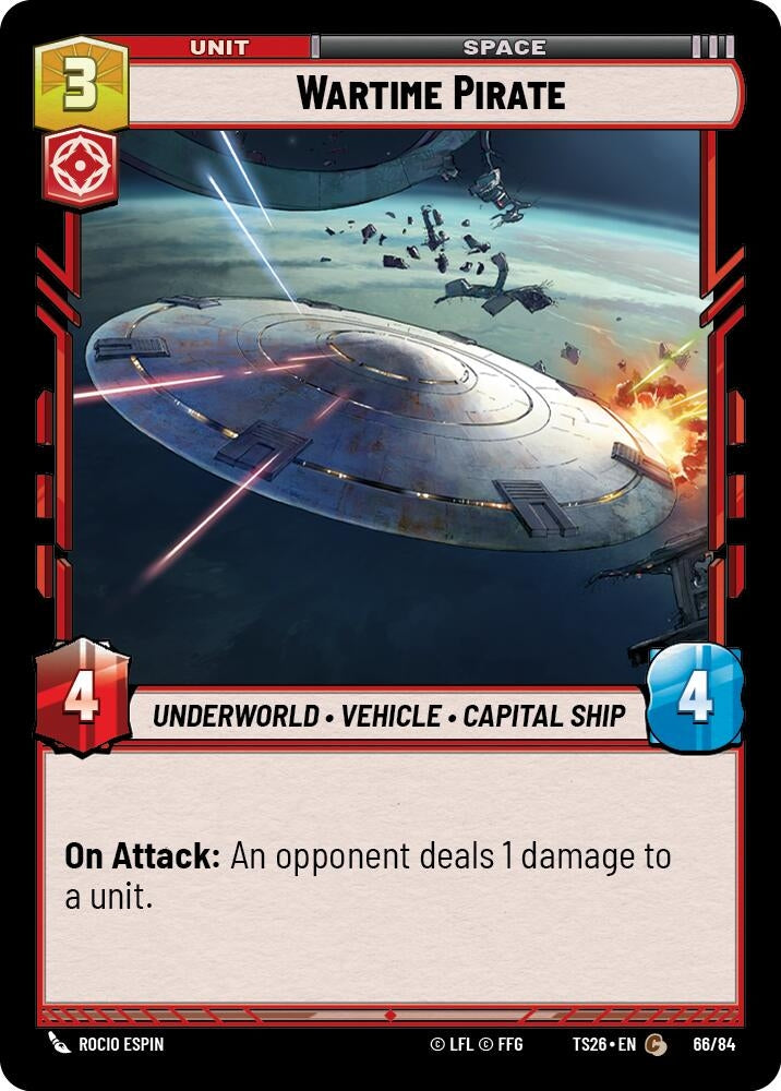 Image for Wartime Pirate (66/84) (Twin Suns) - Star Wars: Unlimited